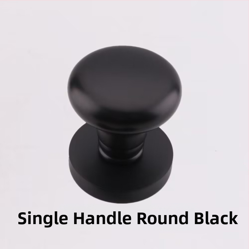 Едностранна топковидна дръжка за скрити врати, кръгла, лукс стил; за телевизионен шкаф; материал: цинкова сплав; повърхност: електропокритие; модел: едностранна топковидна дръжка