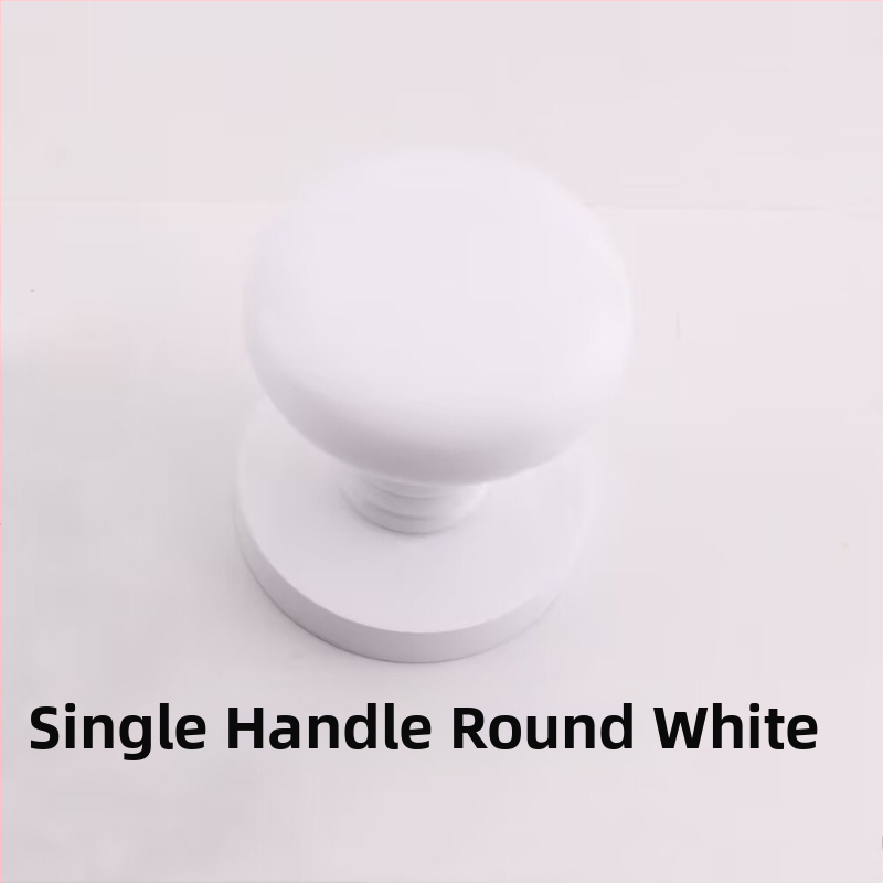 Едностранна топковидна дръжка за скрити врати, кръгла, лукс стил; за телевизионен шкаф; материал: цинкова сплав; повърхност: електропокритие; модел: едностранна топковидна дръжка