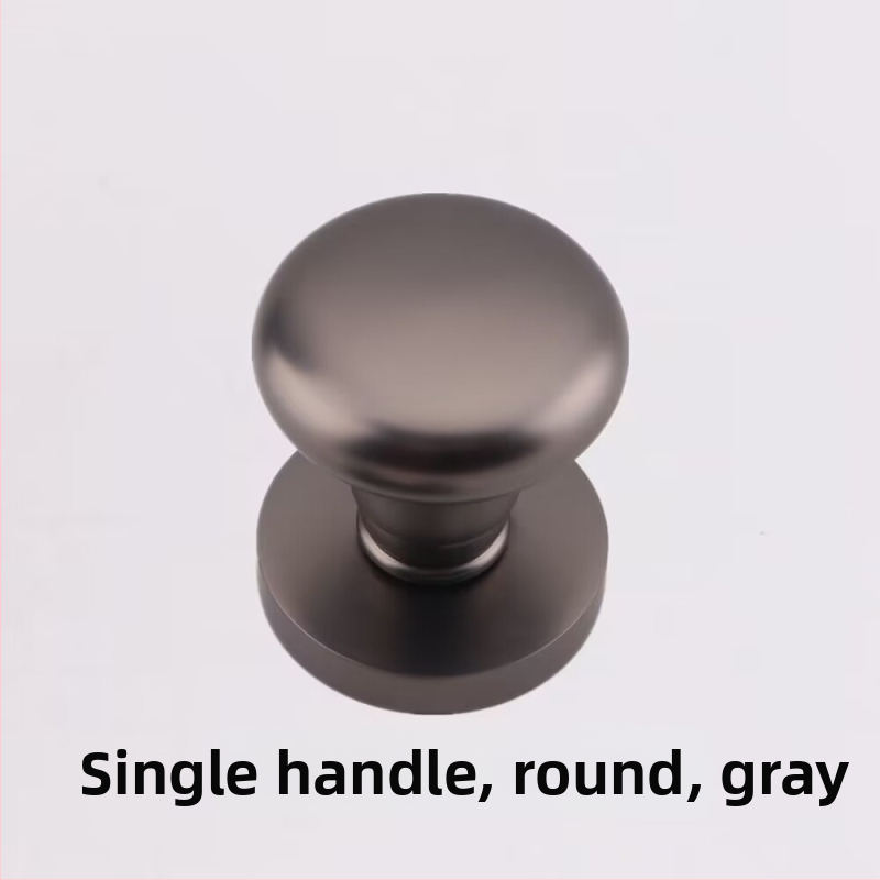 Едностранна топковидна дръжка за скрити врати, кръгла, лукс стил; за телевизионен шкаф; материал: цинкова сплав; повърхност: електропокритие; модел: едностранна топковидна дръжка