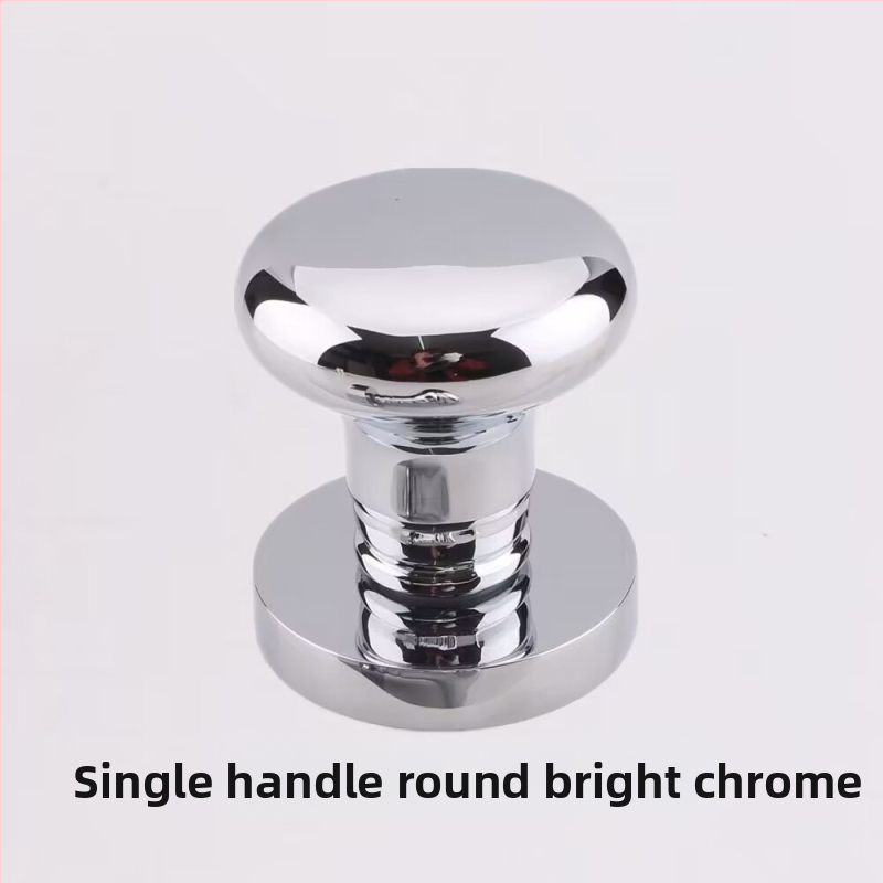 Едностранна топковидна дръжка за скрити врати, кръгла, лукс стил; за телевизионен шкаф; материал: цинкова сплав; повърхност: електропокритие; модел: едностранна топковидна дръжка