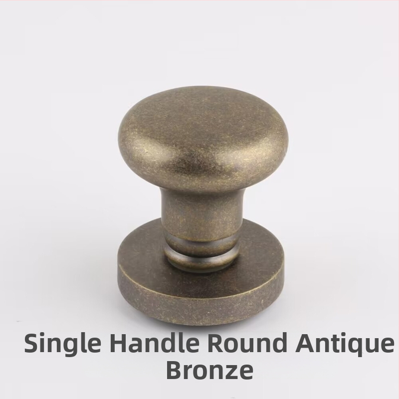 Едностранна топковидна дръжка за скрити врати, кръгла, лукс стил; за телевизионен шкаф; материал: цинкова сплав; повърхност: електропокритие; модел: едностранна топковидна дръжка