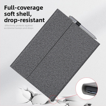 Husă de protecție Surface Pro 9, Piele Ultrafilm, impermeabilă și respirabilă, căptușită cu microfibră, model ZDBHT-00001