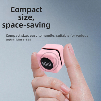 Μαγνητικός καθαριστής φυκών για γυάλινο ενυδρείο, κεραμικά και ενεργός άνθρακας, 20 g, σετ 10 τεμαχίων