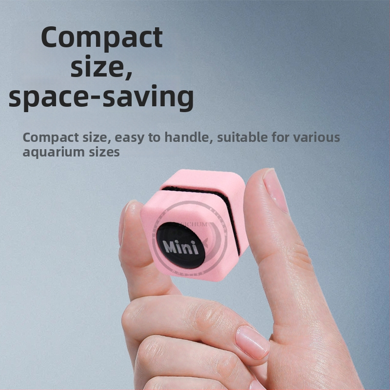 Magnetický čistič skla akvária s keramickým a aktívnym uhlím, hmotnosť 20 g, balenie 10 ks