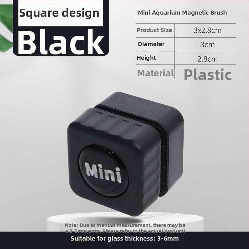 Μαγνητικός καθαριστής φυκών για γυάλινο ενυδρείο, κεραμικά και ενεργός άνθρακας, 20 g, σετ 10 τεμαχίων