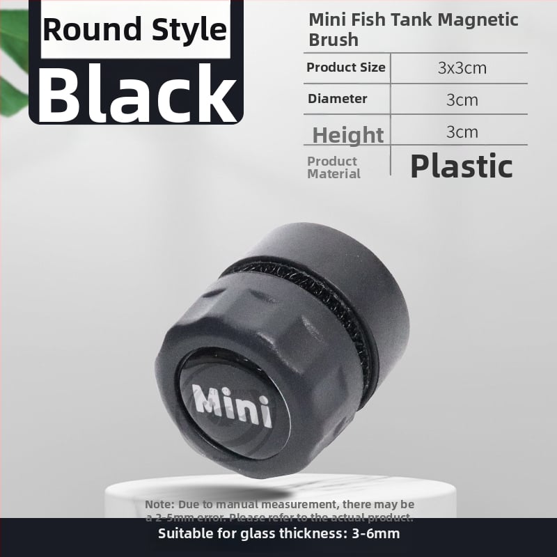 Μαγνητικός καθαριστής φυκών για γυάλινο ενυδρείο, κεραμικά και ενεργός άνθρακας, 20 g, σετ 10 τεμαχίων