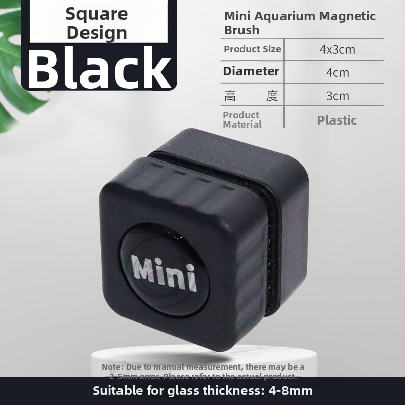 Μαγνητικός καθαριστής φυκών για γυάλινο ενυδρείο, κεραμικά και ενεργός άνθρακας, 20 g, σετ 10 τεμαχίων