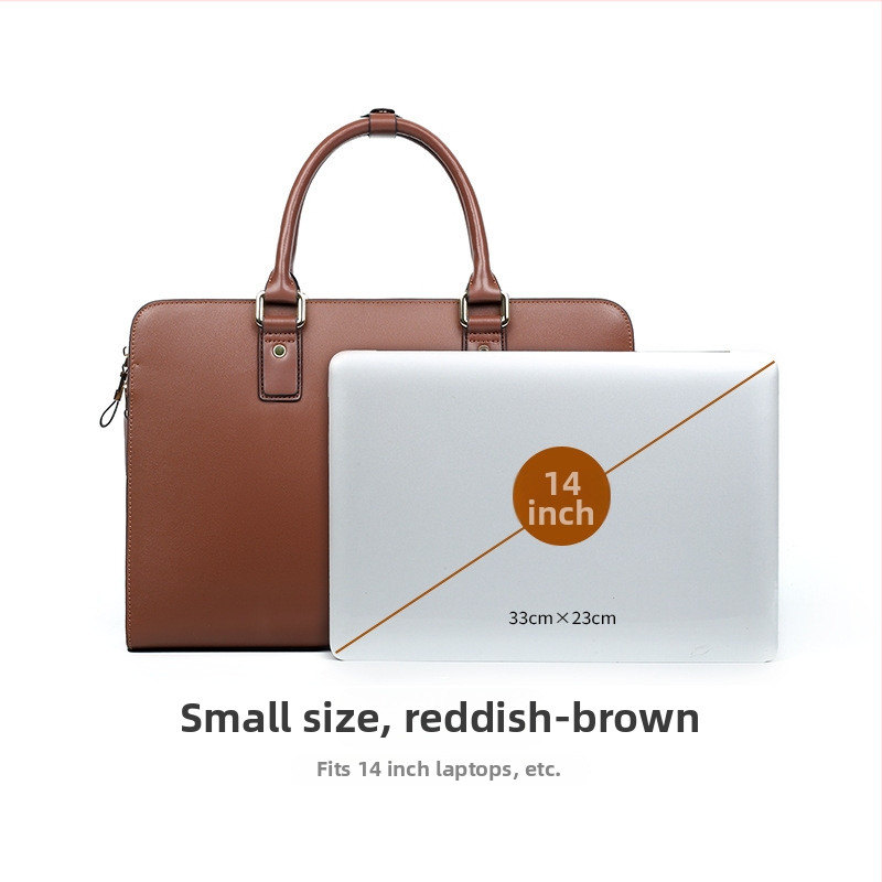 Επαγγελματική τσάντα από γνήσιο δέρμα, διπλού στρώματος από βοδινού δέρματος, αδιάβροχη, μεγάλη χωρητικότητα