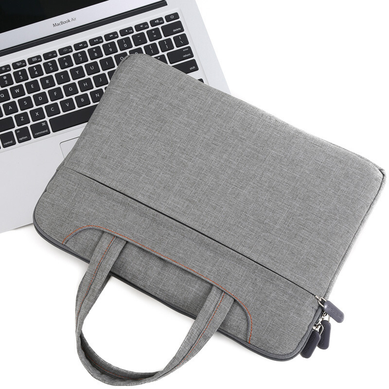  Geantă de afaceri pentru laptop și documente din țesătură Oxford, rezistentă la uzură, culoare solidă, căptușeală poliester, Quick Eagle