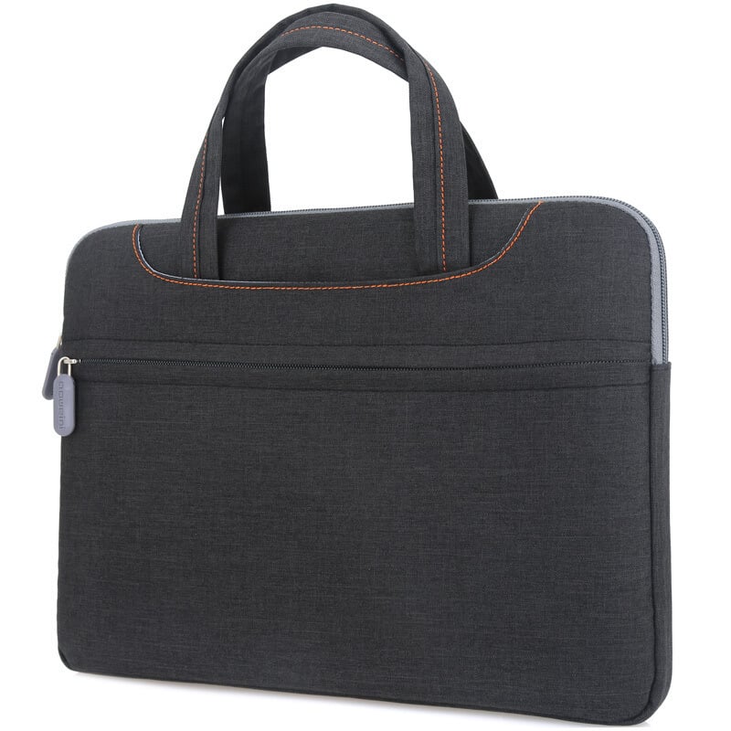 Geantă de afaceri pentru laptop și documente din țesătură Oxford, rezistentă la uzură, culoare solidă, căptușeală poliester, Quick Eagle