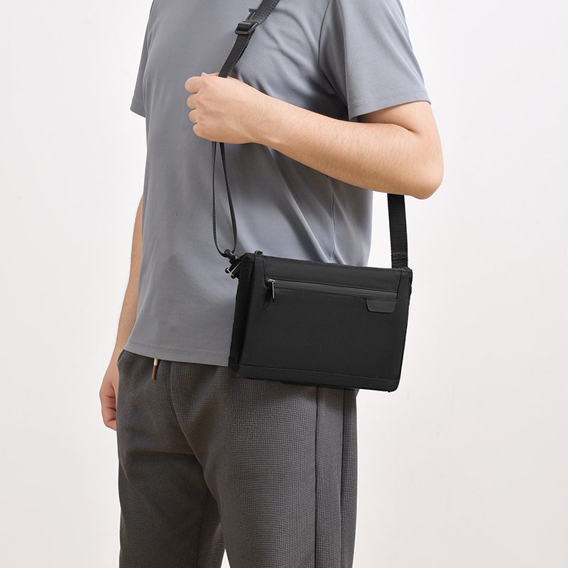 Najlon Crossbody torba - Zidelon - Poslovni elitni stil - Protivkrađa - Proljeće 2025