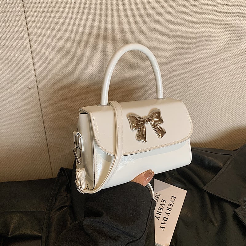 Ženska crossbody torba, mini kvadratu PU koža, horizontalni oblik, zatvoren otvor, džep za telefon, proljeće 2024