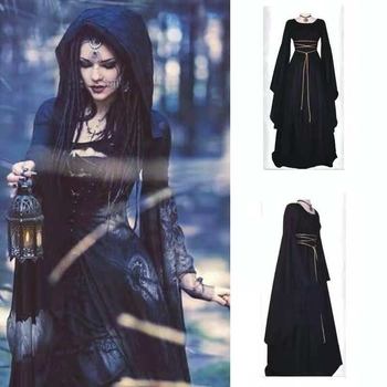 Kostim vještice za scensku izvedbu - poliester - unisex - Halloween cosplay - proljeće 2024