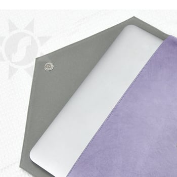 DuPont Paper torba za laptop – vodootporna, ultra lagana, proširiva, uzorak slova, podstava od poliestera – Daylight Light City