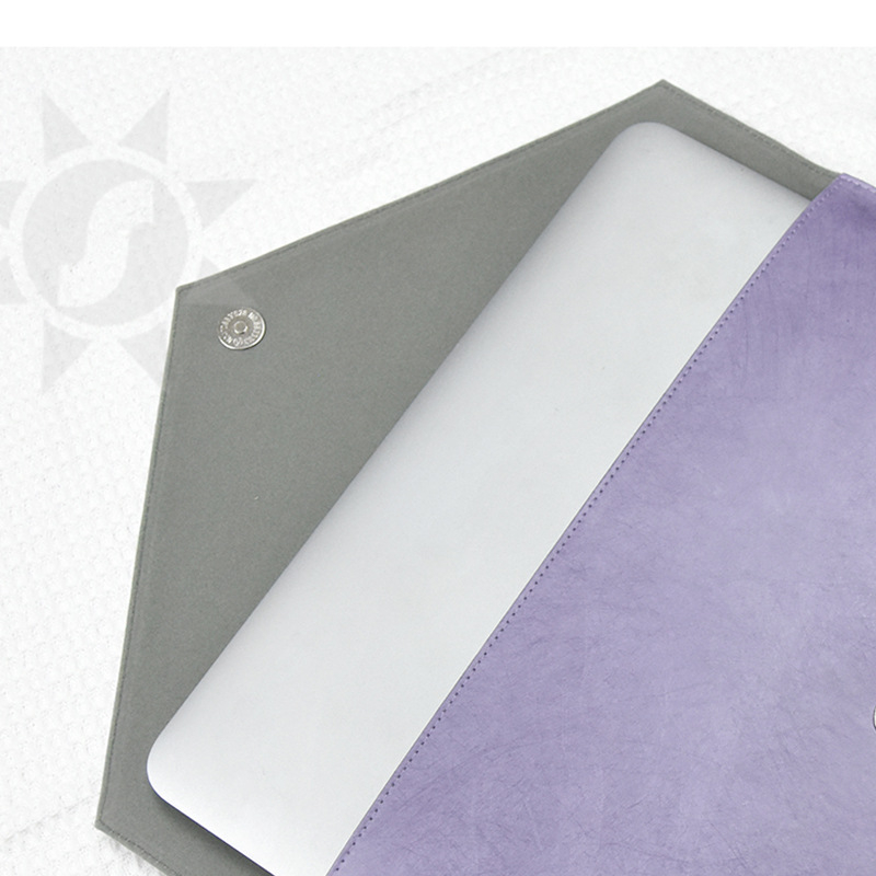 DuPont Paper torba za laptop – vodootporna, ultra lagana, proširiva, uzorak slova, podstava od poliestera – Daylight Light City