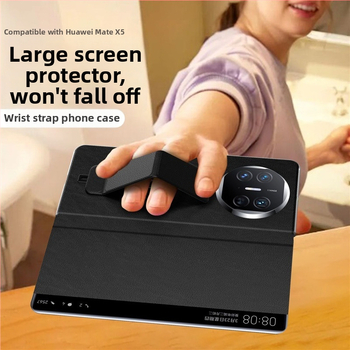 PUzdro Huawei Mate X5 – ochranný kryt, obchodný štýl; materiál: preglejka; kompatibilný s Huawei Mate X5