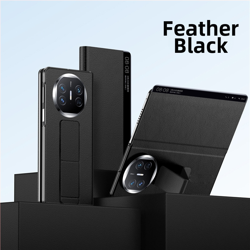 PUzdro Huawei Mate X5 – ochranný kryt, obchodný štýl; materiál: preglejka; kompatibilný s Huawei Mate X5