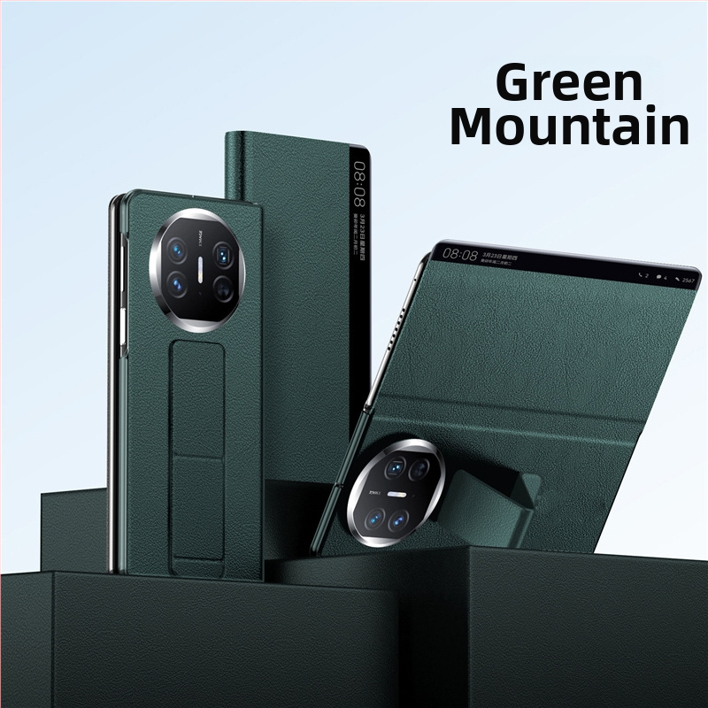 PUzdro Huawei Mate X5 – ochranný kryt, obchodný štýl; materiál: preglejka; kompatibilný s Huawei Mate X5