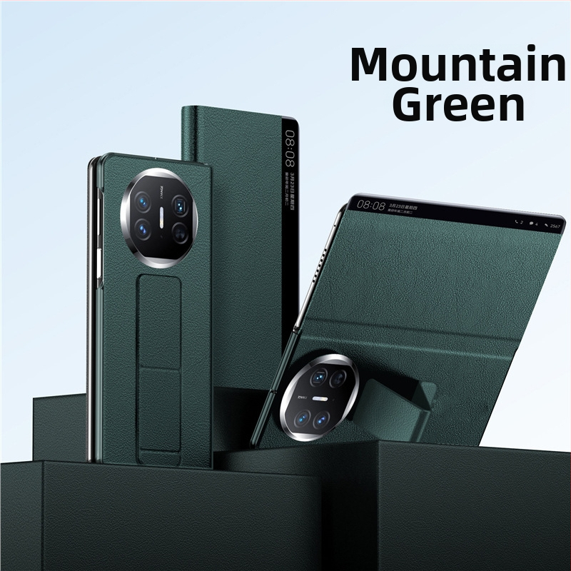 PUzdro Huawei Mate X5 – ochranný kryt, obchodný štýl; materiál: preglejka; kompatibilný s Huawei Mate X5