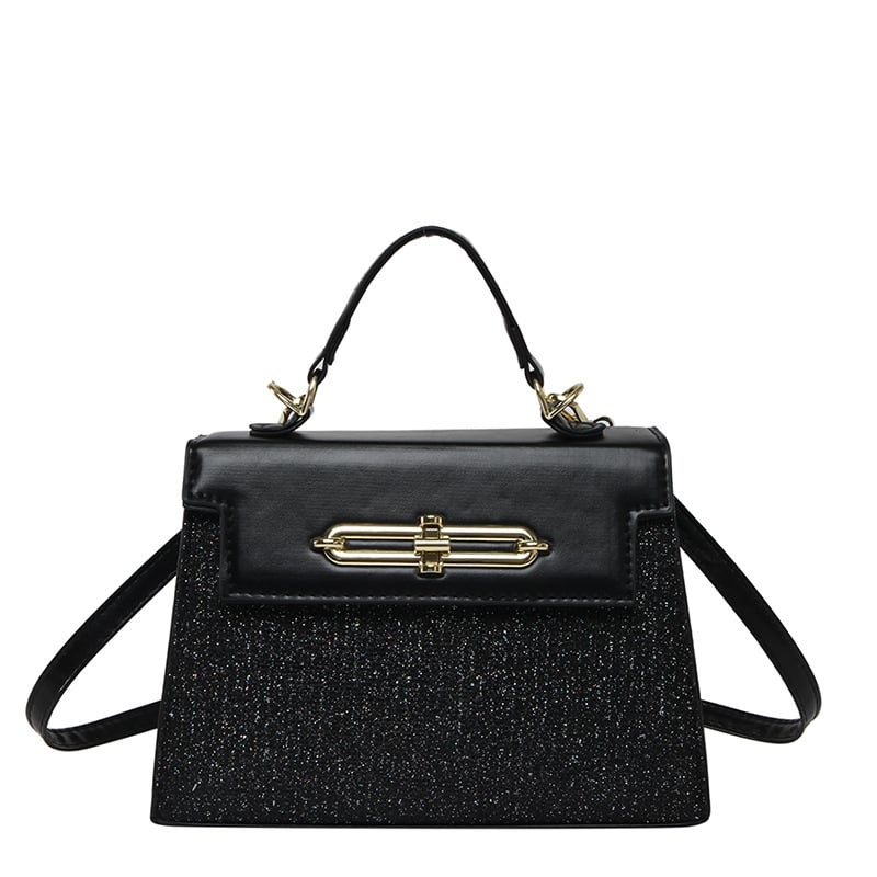 PU Crossbody Kvadratna Torbica s PU Podlogom, Horizontalni Oblik, Pokriven Otvor, Ljeto 2025