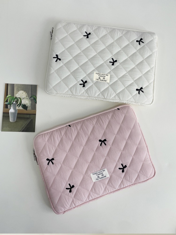 Nylon torba za prijenosno računalo s unutarnjom podstavom za Apple MacBook iPad - ultralak, otporan na udarce, podstava od poliestera, za žene