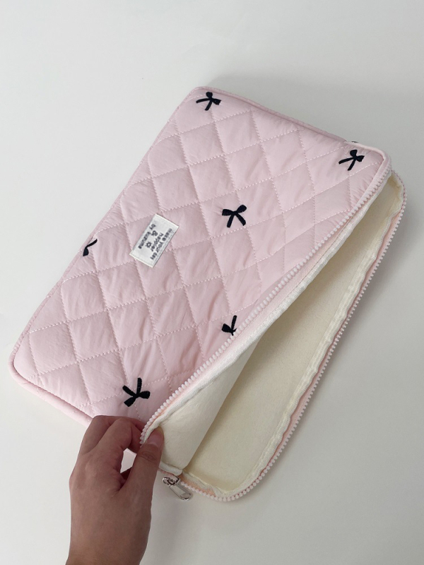 Nylon torba za prijenosno računalo s unutarnjom podstavom za Apple MacBook iPad - ultralak, otporan na udarce, podstava od poliestera, za žene