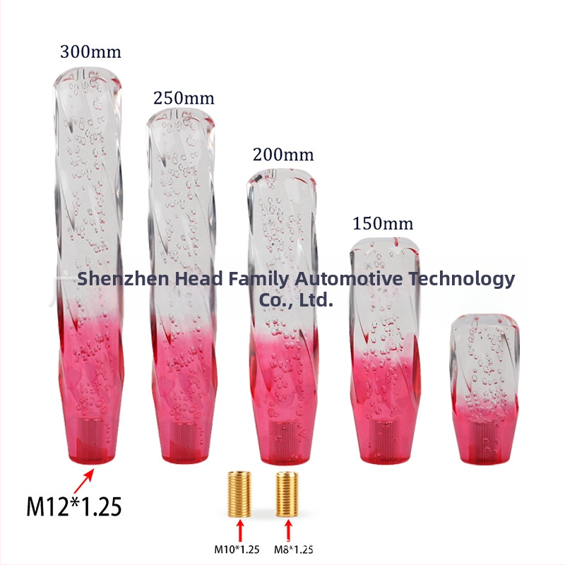 Λαβή επιλογέα ταχυτήτων αυτοκινήτου - κεφαλή από ακρυλικό κρύσταλλο, παγκόσμια συμβατότητα, μοντέλο C0079, Head Home