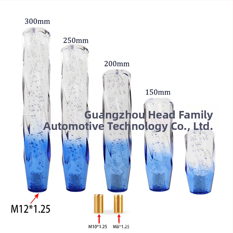 Λαβή επιλογέα ταχυτήτων αυτοκινήτου - κεφαλή από ακρυλικό κρύσταλλο, παγκόσμια συμβατότητα, μοντέλο C0079, Head Home