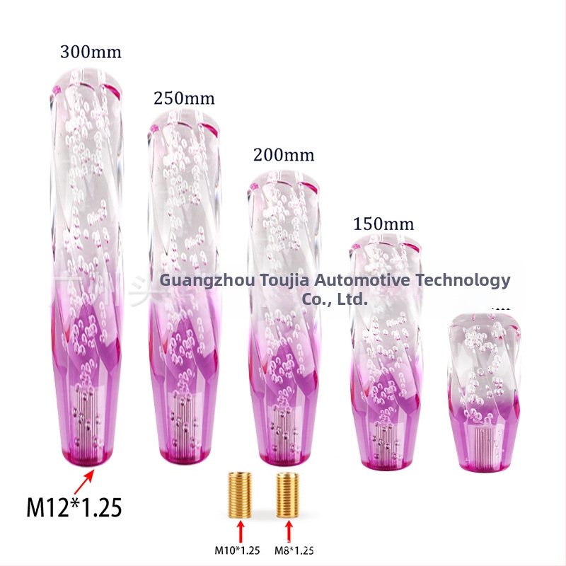 Λαβή επιλογέα ταχυτήτων αυτοκινήτου - κεφαλή από ακρυλικό κρύσταλλο, παγκόσμια συμβατότητα, μοντέλο C0079, Head Home