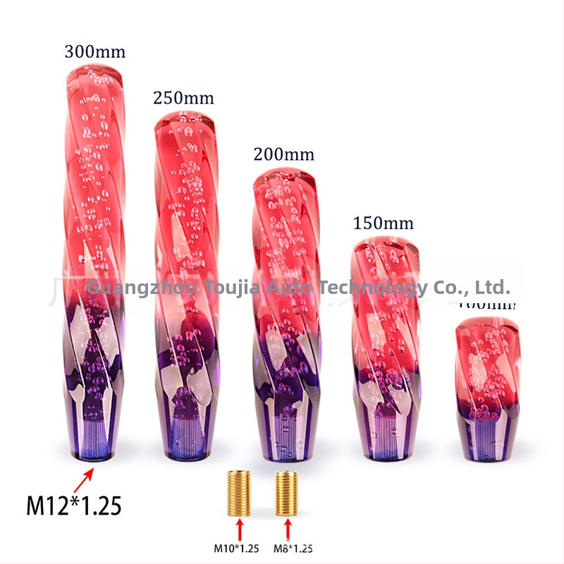 Λαβή επιλογέα ταχυτήτων αυτοκινήτου - κεφαλή από ακρυλικό κρύσταλλο, παγκόσμια συμβατότητα, μοντέλο C0079, Head Home