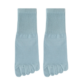 Ženske čarape s pet prstiju, do srednjeg lista, pamuk, protuklizne, upijaju znoj, sportski stil