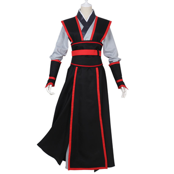 Cosplay kostim Wei Wuxiana iz The Grandmaster of Demonic Cultivation – tradicionalna kineska hanfu haljina, poliester 70-80%, unisex, proljeće 2023, za igranje u igrama