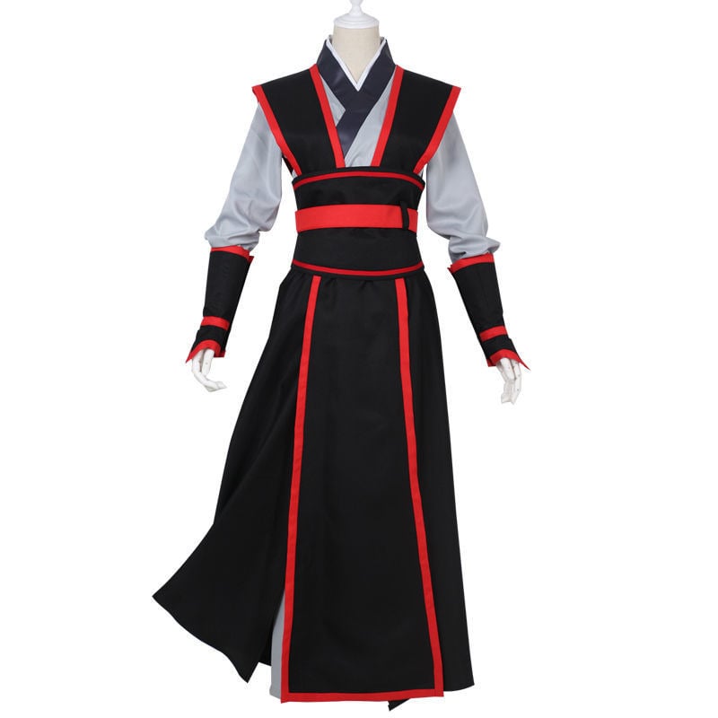 Cosplay kostim Wei Wuxiana iz The Grandmaster of Demonic Cultivation – tradicionalna kineska hanfu haljina, poliester 70-80%, unisex, proljeće 2023, za igranje u igrama