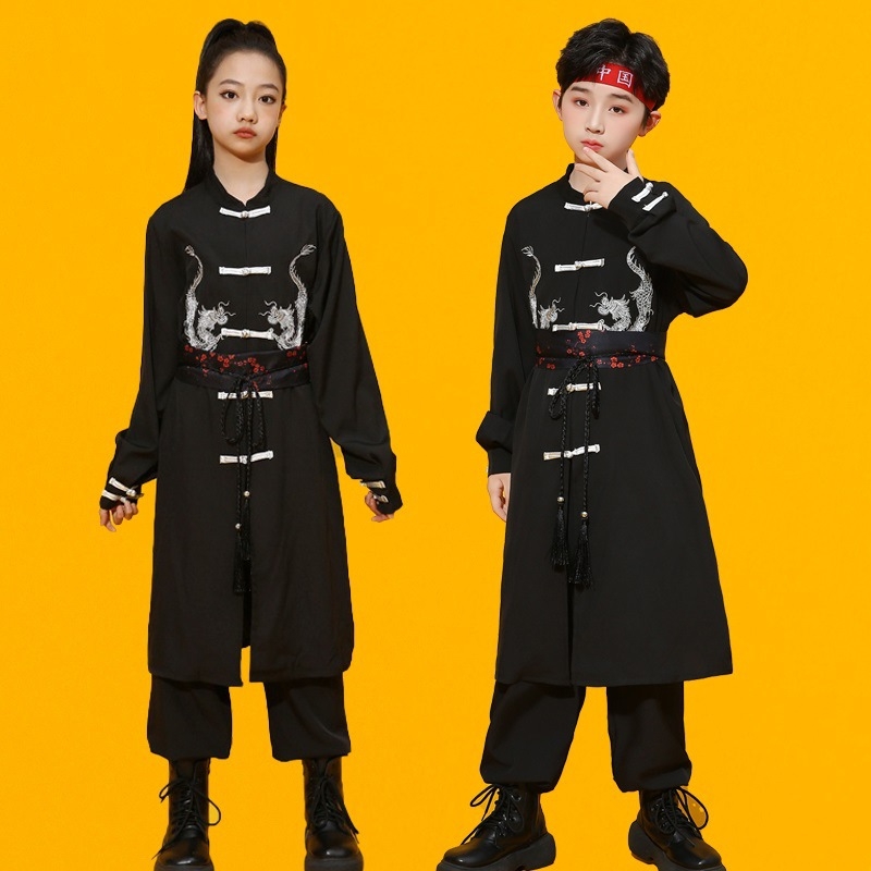 Kostim Dragon's Roar kineskog stila za folklorni ples, unisex, ravna tkanina, glavni sastav tkanine: Drugo, proljeće 2025
