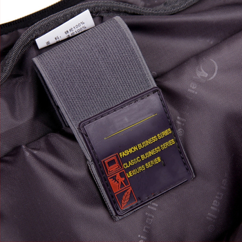 Unisex αδιάβροχη επαγγελματική τσάντα με θήκη για φορητό υπολογιστή και εσωτερικά πολλαπλά τσεπάκια