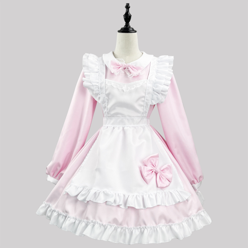 Kostim cosplay službenice s dugim rukavima, japanskog stila — Zi Xiao; unisex; za igre/anime uloge; poliester; glavni sadržaj materijala 100%