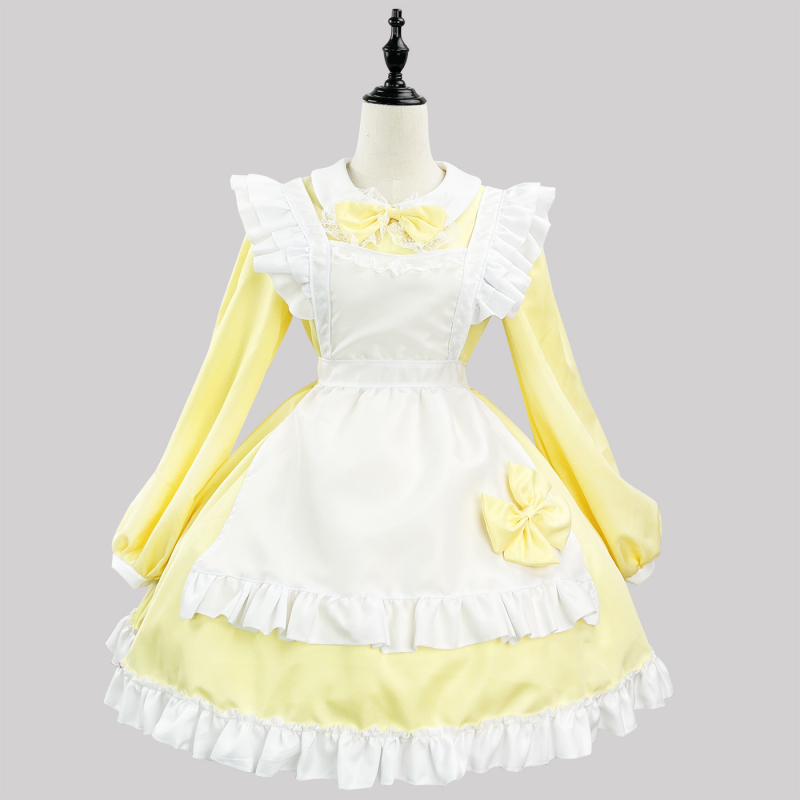 Kostim cosplay službenice s dugim rukavima, japanskog stila — Zi Xiao; unisex; za igre/anime uloge; poliester; glavni sadržaj materijala 100%