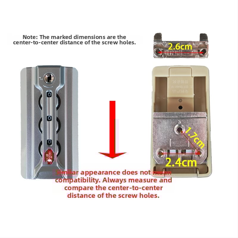 Κλειδαριά βαλίτσας με κωδικό – ABS, μοτίβο Ρόζ Κλειδί, TSA συμβατό