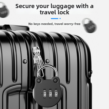 Brava s lozinkom, mini model od cinkove legure, XSMMS, za prtljagu, ruksak, ormar i vrata (Materijal: cinkova legura; Model: XSMMS; Kod: Cx-yh-xsmms)