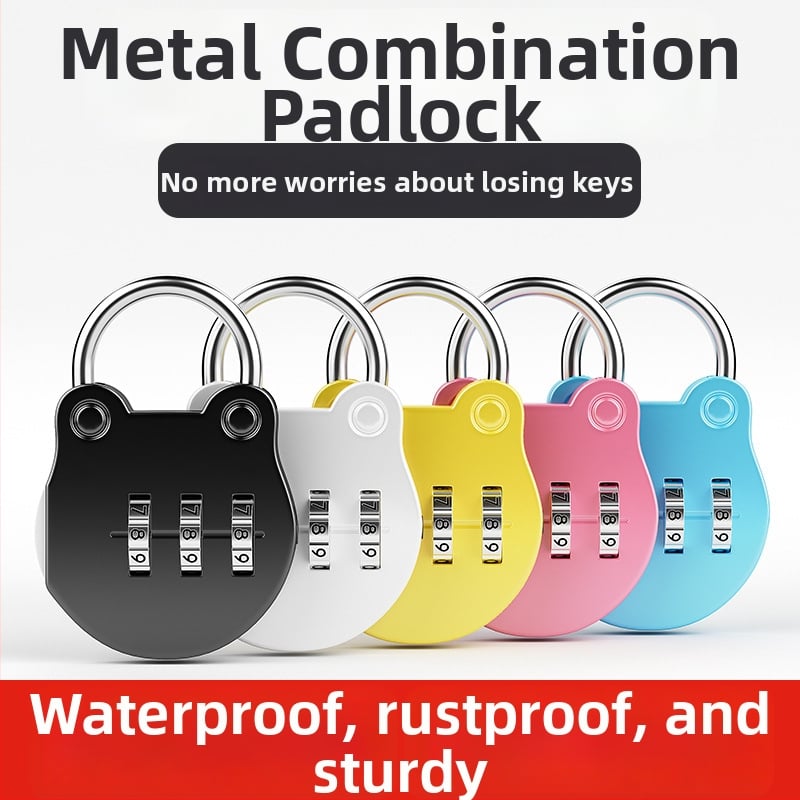 Brava s lozinkom, mini model od cinkove legure, XSMMS, za prtljagu, ruksak, ormar i vrata (Materijal: cinkova legura; Model: XSMMS; Kod: Cx-yh-xsmms)