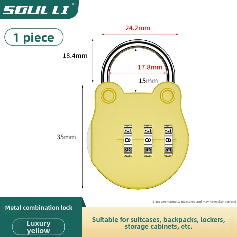 Brava s lozinkom, mini model od cinkove legure, XSMMS, za prtljagu, ruksak, ormar i vrata (Materijal: cinkova legura; Model: XSMMS; Kod: Cx-yh-xsmms)