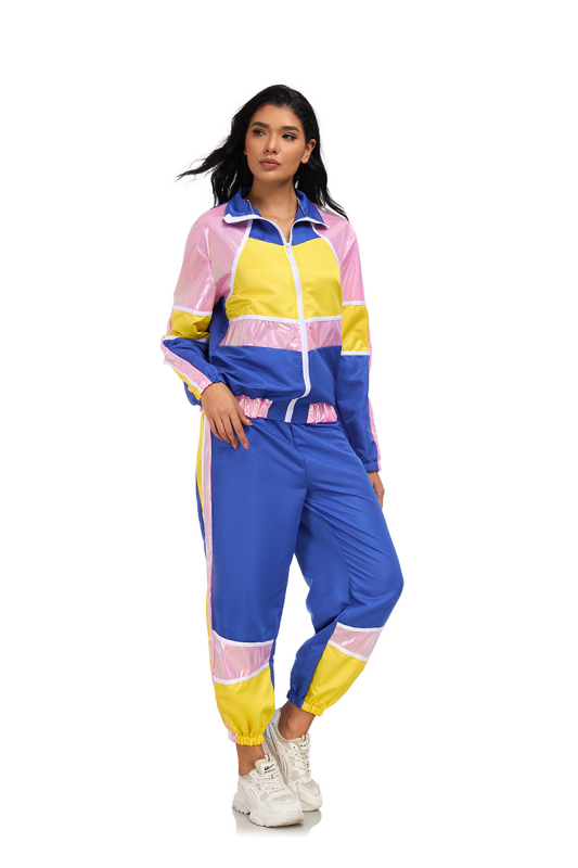 Zhu Mi Lian Unisex Lycra Scenski Kostim za Retro Disco, Hip-Hop i Rock Izvedbe (Proljeće 2026)