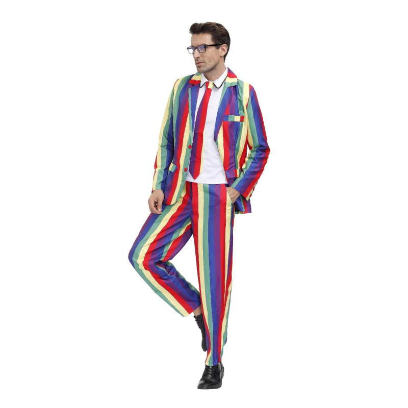Zhu Mi Lian Unisex Lycra Scenski Kostim za Retro Disco, Hip-Hop i Rock Izvedbe (Proljeće 2026)