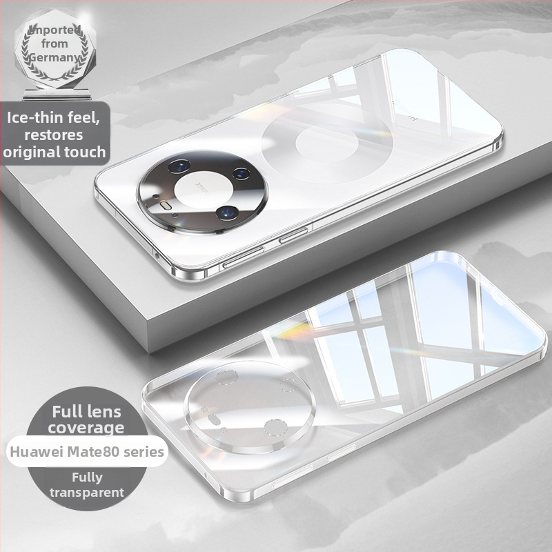 Carcasă pentru telefon Huawei Mate80 și Mate70 Pro din TPU cu suprafață electroplată, protecție totală; antișoc, antialunecare, disipare a căldurii, antibacteriană, rezistentă la praf