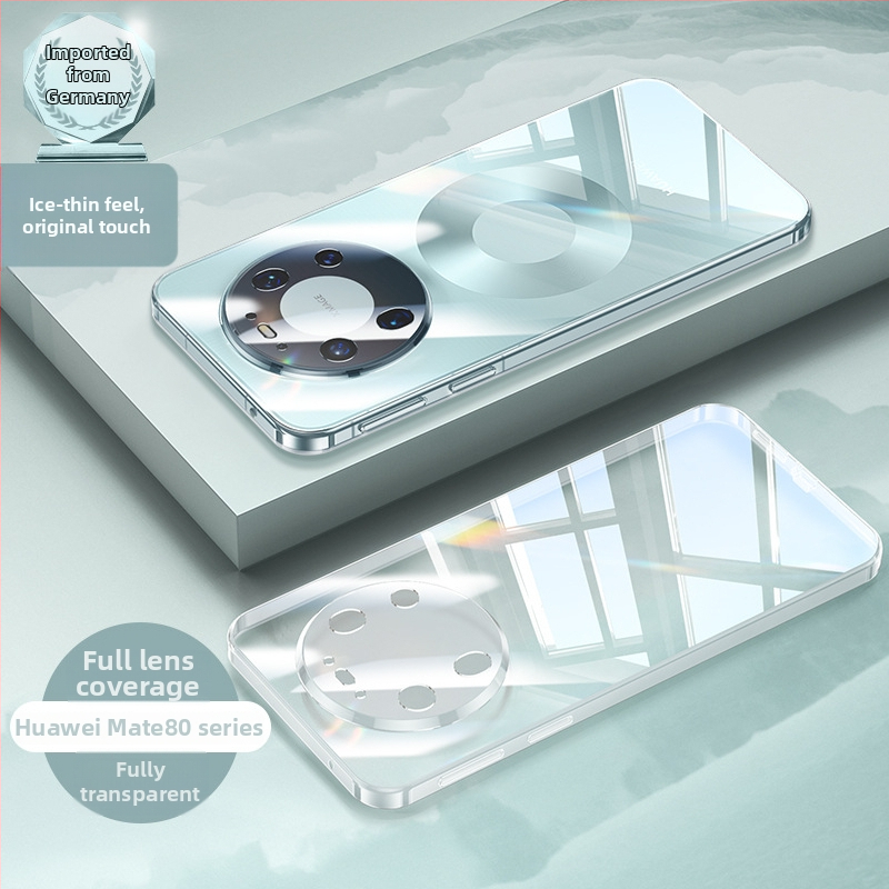 Carcasă pentru telefon Huawei Mate80 și Mate70 Pro din TPU cu suprafață electroplată, protecție totală; antișoc, antialunecare, disipare a căldurii, antibacteriană, rezistentă la praf