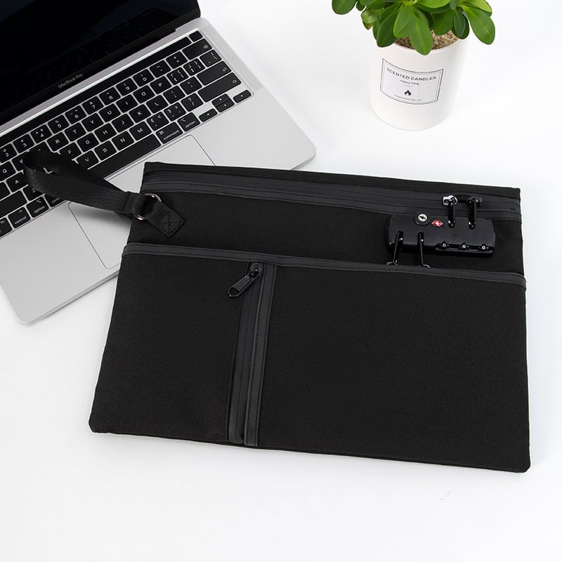 Sikadi Passport & Document Holder — Oxford Cloth, Anti-theft, Waterproof, Breathable, Polyester Lining