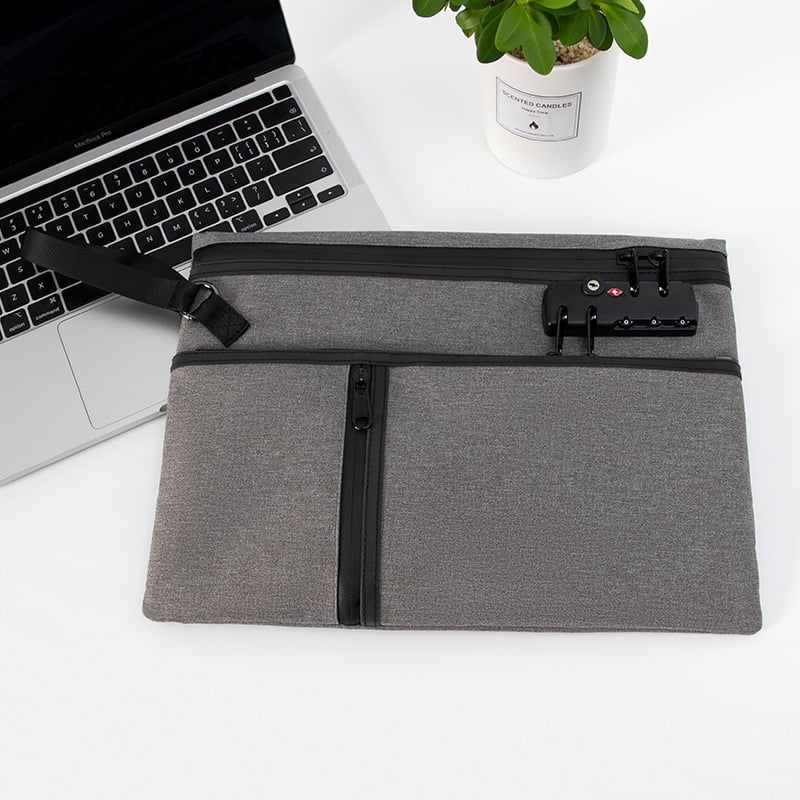 Sikadi Passport & Document Holder — Oxford Cloth, Anti-theft, Waterproof, Breathable, Polyester Lining