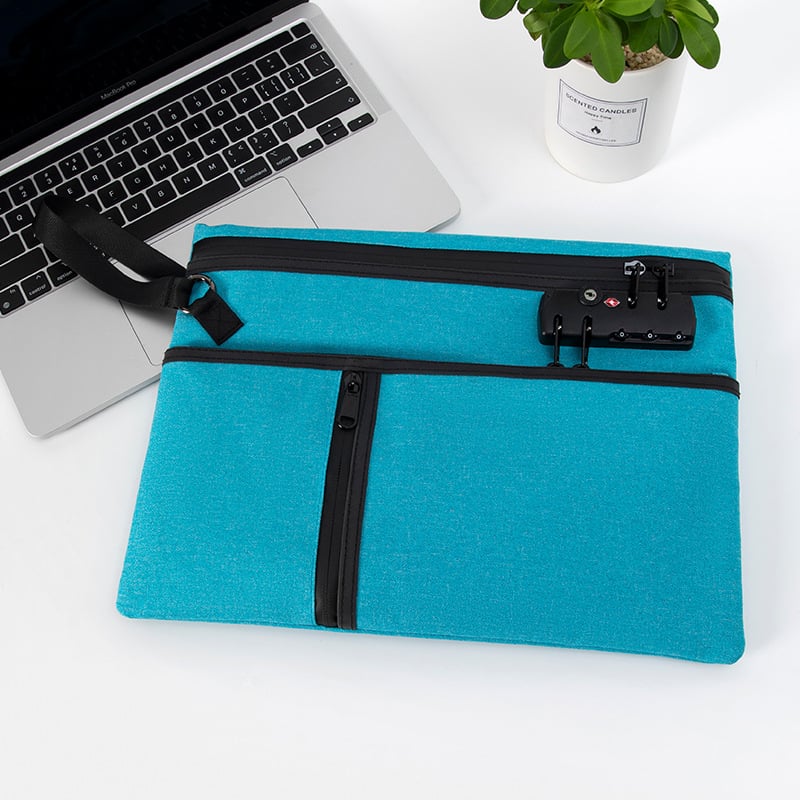 Sikadi Passport & Document Holder — Oxford Cloth, Anti-theft, Waterproof, Breathable, Polyester Lining