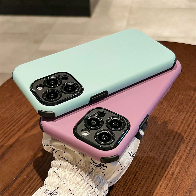 Chaohsi futrola za iPhone – PC materijal, otpornost na pad, sprej završna obrada, kompatibilno s iPhone 11–14