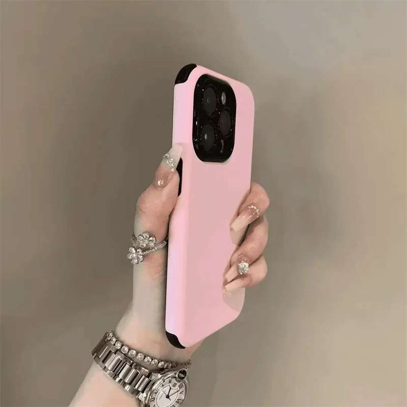 Chaohsi futrola za iPhone – PC materijal, otpornost na pad, sprej završna obrada, kompatibilno s iPhone 11–14